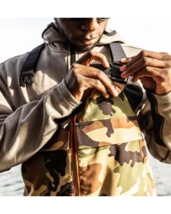 Simms CX Bib With Logo -go fishing CXbib4