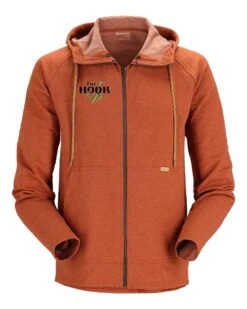 Simms Vermilion Full Zip Hoody With Logo -go fishing FullZipRust