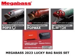 Megabass Lucky Tackle Bag Bass Set 2023