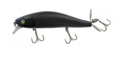 Spiral Minnow -go fishing Spiral Minnow Jet black