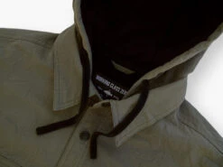 Standard Logo Jacket -go fishing Standard Jacket OD Green NECK CLOSE copy
