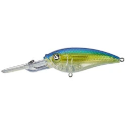 Tactical DD Crank -go fishing TacticalDDCrank7513AChartreuseBlue
