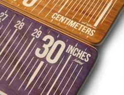 Limited Edition Big Bass Board (WOOD) -go fishing WOOD BOARD END MEASURMENTS CLOSE