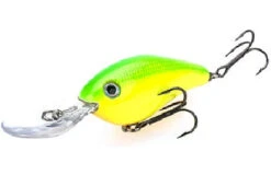 Strike King Pro Model 8XD Crankbaits -go fishing green back chart