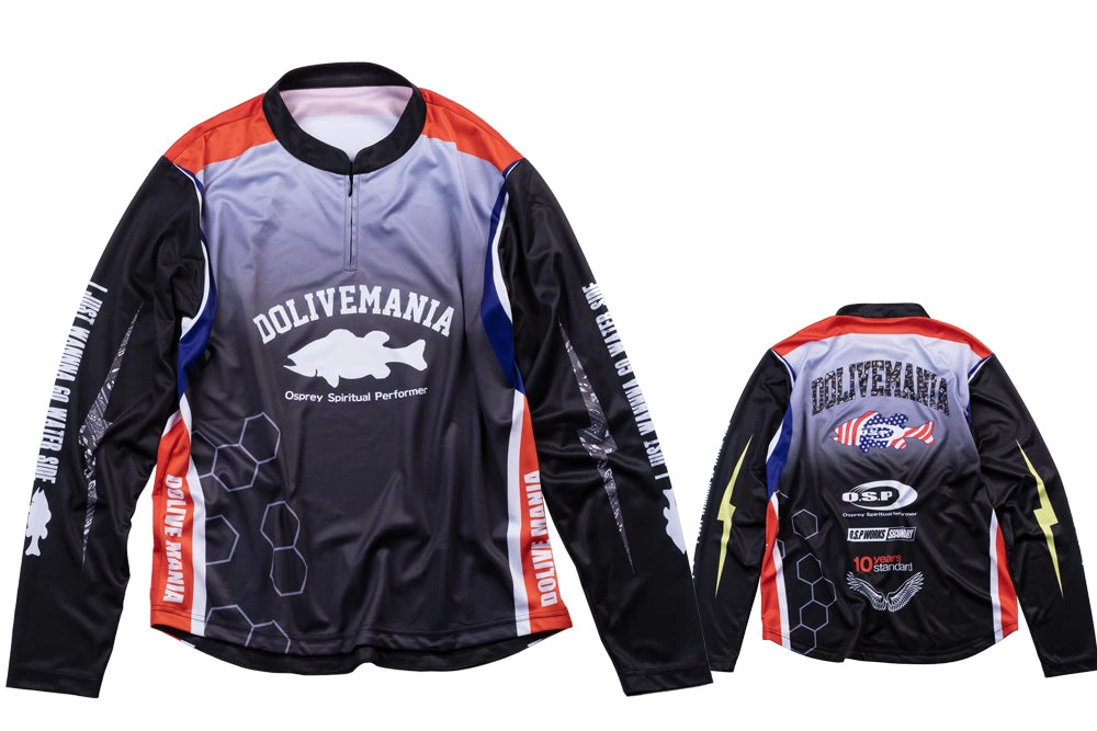 OSP X Bassmania Half Zip Long Sleeve Shirt 1 OSP X Bassmania Half Zip Long Sleeve Shirt