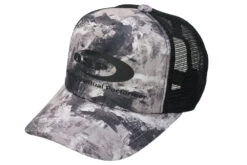 Logo Mesh Cap -go fishing img paintblack