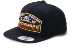Megabass Psychic Snapback Hat 11 Megabass Psychic Snapback Hat -go fishing megabass cap 03 psychic snapback black black 02 copy