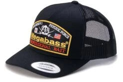 Megabass Psychic Trucker Hat -go fishing megabass cap 06 psychic trucker black black 02copy