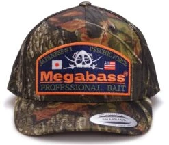 Megabass Psychic Camo Hat -go fishing megabass cap 10 psychic camo mossy hunter 01