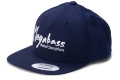 Megabass Brush Snapback Hat -go fishing megabass cap 13 brush snapback navy white 02 copy