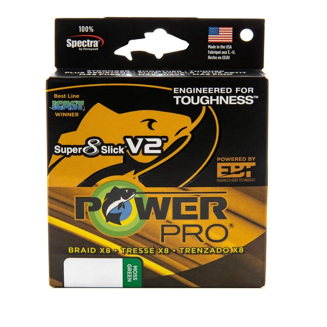 Power Pro Super Slick V2 Braided Line 1 Power Pro Super Slick V2 Braided Line